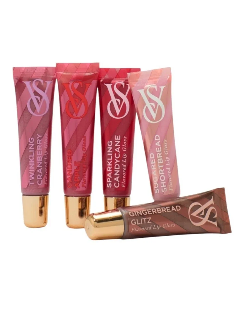 NIB Victoria's Secret 5 Flavored Lip Gloss Gift Set New